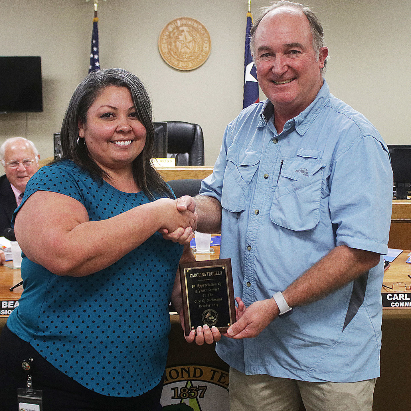 Five-year service award